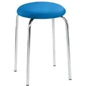 Mayer Sitzmöbel Kruk Stof Blauw