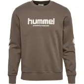 Hummel Sweatshirt lichtbruin / wit