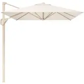 Platinum Voyager T1 zweefparasol 300x200 cm sandstone ivoor