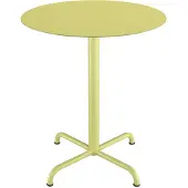 Houe Bijzettafel Buiten Pico Café Table 4 Star Base Lemon Zest Ø 64 cm