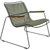 Houe CLICK Ruime tuinstoel met armleuningen 75,5x78 cm