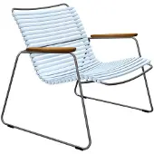 Houe Loungestoel Click Roomy Lounge Chair Dusty Light Blue