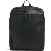 The Chesterfield Brand Jasper Dagrugzak Leer 39 cm Laptop compartiment zwart