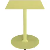 Houe Bijzettafel Buiten Pico Café Table Lemon Zest 60 x 60 cm