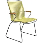 Houe CLICK tuinstoel bamboe armleuningen 60x90 cm 2 stuks