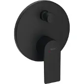 Hansgrohe Badmengkraan Inbouw Rebris E Eengreeps Met Zekerheidscombinatie EN1717 Voor iBox Universal Mat Zwart