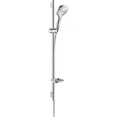 Hansgrohe Raindance Select E - Doucheset 120, 3jet, wit/chroom 26621400