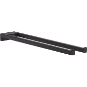Hansgrohe Handdoekhouder 2-lids AddStoris Mat Zwart