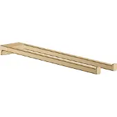 Hansgrohe AddStoris handdoekhouder 2-lids Brushed Bronze
