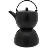 Bredemeijer Theeset Sencha Gietijzer Zwart Met Theelicht 1,2L