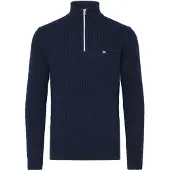 Kronstadt Trui ' KSCall half zip ' donkerblauw
