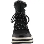 Tom Tailor Snowboots donkergrijs / zwart