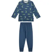 Sanetta Nachtkledij saffier / pastelgroen