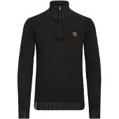 INDICODE JEANS Trui 'Nathen' zwart