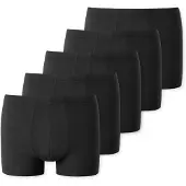 Schiesser Boxershorts 'Cotton' zwart