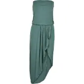 Urban Classics Jurk jade groen