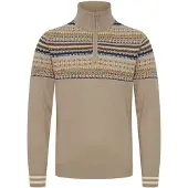 Blend Trui beige / blauw / bruin / wit