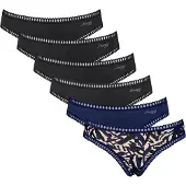 Sloggi Slip donkerblauw / zwart