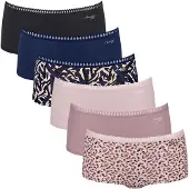Sloggi Broekje beige / navy / rosa / zwart