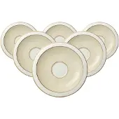Villeroy & Boch Kaffee-/Teeuntertassen Ivoire ø 16 cm Set van 6