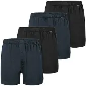 Schiesser Boxershorts zwart