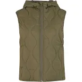 Urban Classics Bodywarmer olijfgroen