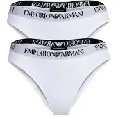 Emporio Armani Slip zwart / wit