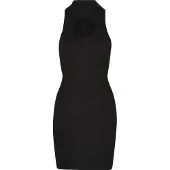Urban Classics Gebreide jurk zwart