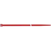SAPISELCO kabelbinders, L 280 x B 4,5 mm, polyamide 6.6 rood, trekbelasting 220N, inwendig getand, 100 stuks