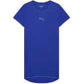 Schiesser Nachthemd 'Casual Essentials' royal blue/koningsblauw / wit