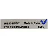 Lenovo 5B10W13894 laptop reserve-onderdeel Batterij