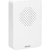 ORNO Bel + deurintercom, ORNO Lark Maxi AC deurbel bedraad AAN TONEN 230V (Wit) (Bedraad)
