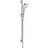 Hansgrohe Croma Select E doucheset waterbesparend met 3 standen handdouche en glijstang 90cm chroom