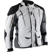 Leatt ADV DriTour 5.5 waterdichte damesmotorfietsjas, staalgrijs, maat L