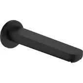 Hansgrohe Rebris S - Baduitloop, mat zwart 72430670
