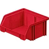 LA-KA-PE Magazijnbak | L85/65xB105xH45 mm | PS rood | 50 stuks - LK5 ROT LK5 ROT