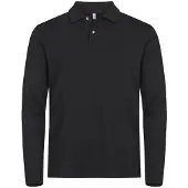 Clique Stretch Premium Polo L/s | Maat: XL