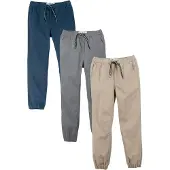 Bonprix Joggingbroek regular fit van puur katoen (set van 3) maat 122