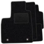 Toyota Set veloursmatten geschikt voor Yaris II 2005-2011 - zwarte afwerking