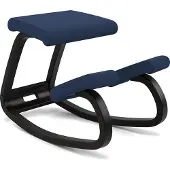 Varier Stokke Variable Balans kniestoel Blauw/Zwart Tonal