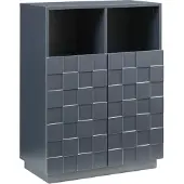 En.casa Commode Bopibobro 86x64x36 cm donkergrijs []