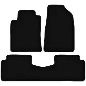 Basic zwarte velours matten voor: Toyota Camry V sedan (1996-2001)