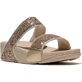 FitFlop Lulu multi-tonal glitter slides