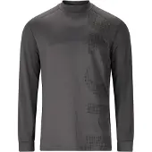 Slope Functioneel shirt 'Riggs' donkergrijs / zwart