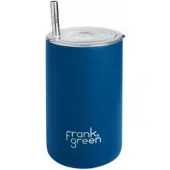 Frank Green Drinkbeker Iced Coffee Cup Deep Ocean 425 ml