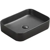 Mexen Vena opzetwastafel 50 x 37 cm, zwart mat - 22195085