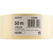 Werkzeyt Schilderstape – 50 mm x 50 m – Fijne Crêpe
