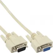 S-Impuls VGA monitor verlengkabel - CCS aders / beige - 3 meter
