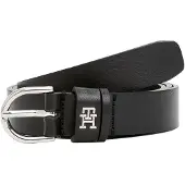 Tommy Hilfiger Riem 'Essential Effortless' zwart / zilver