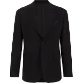 Van Gils - Heren Premium Slim fit blazer van wolmix - Slim Fit - Zwart - Maat: 46